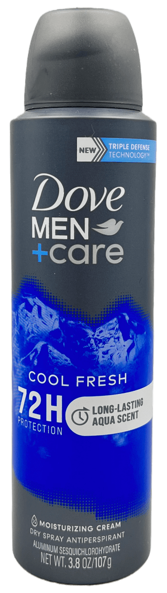 Dove Men+Care Dry Spray Antiperspirant – Cool Fresh – 3.8 OZ