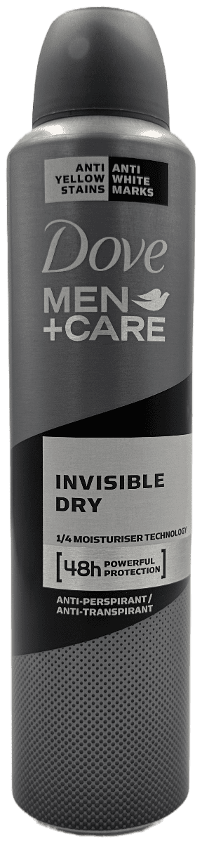 Dove Men + Care 48h Anti-perspirant – Invisible Dry – 250 mL