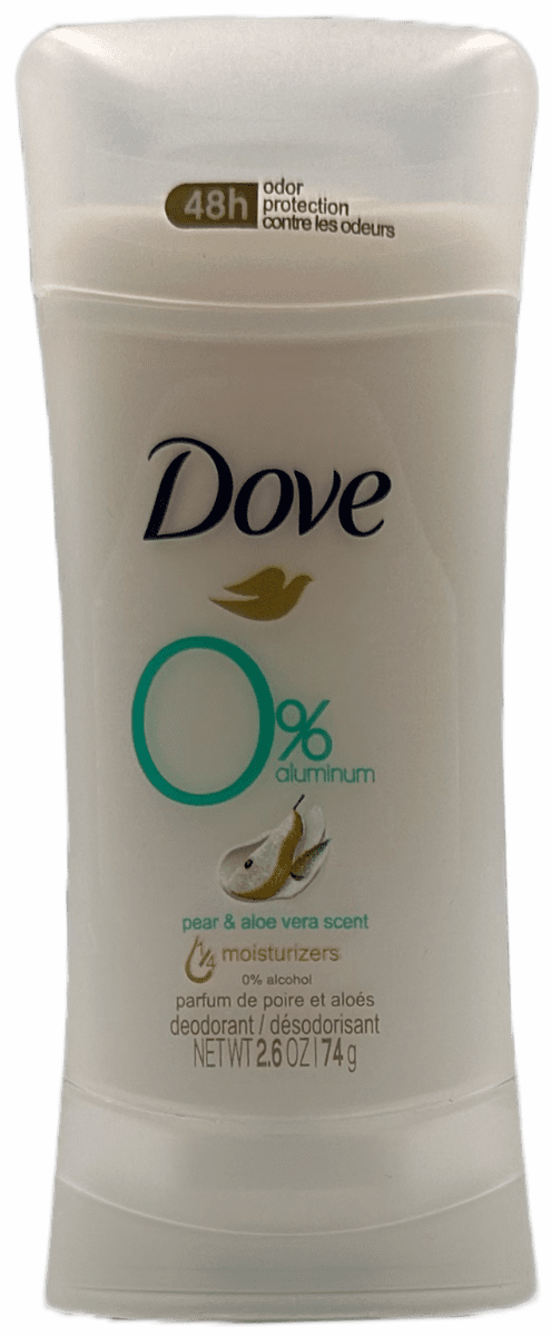 Dove Deodorant – Pear & Aloe Vera Scent – 2.6 OZ