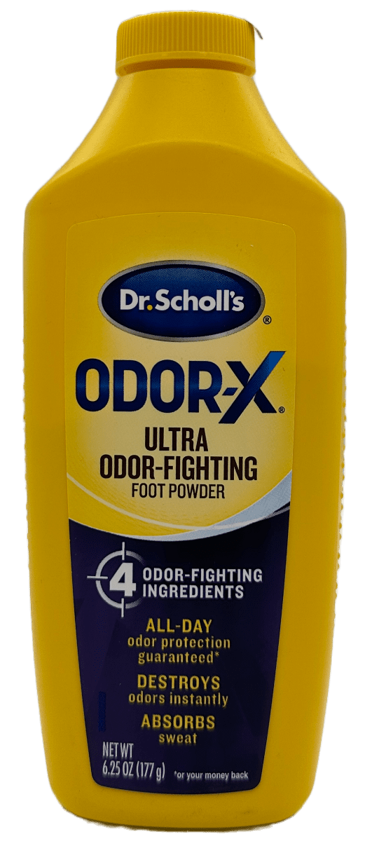 Dr. Scholl’s – Odor-X Ultra Odor-Fighting Foot Powder – 6.25 OZ