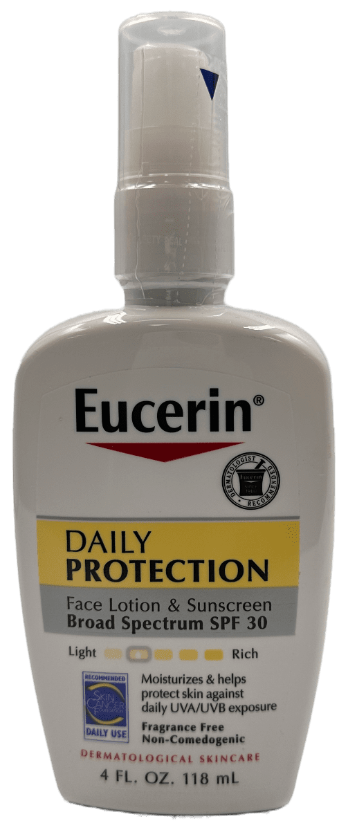 Eucerin Daily Protection Face Lotion & Sunscreen – SPF 30 – 4 FL OZ
