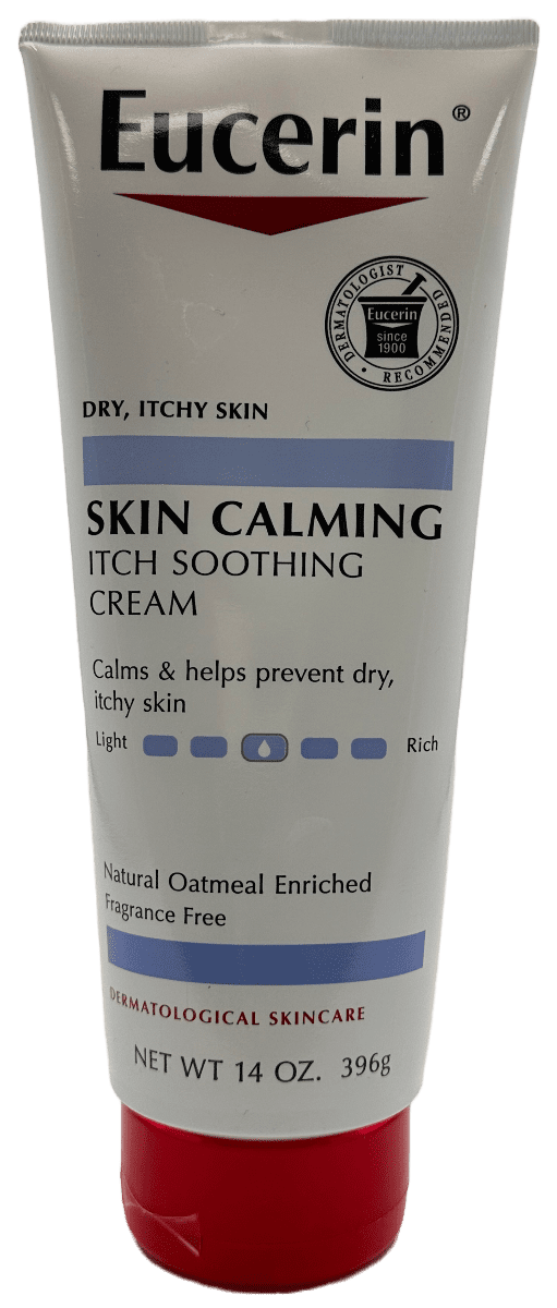 Eucerin Skin Calming Itch Soothing Cream – 14 OZ