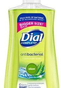 Dial Complete Antibacterial Liquid Hand Soap – Aloe – 7.5 FL OZ