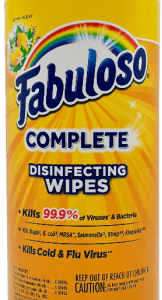 Fabuloso Complete Disinfecting Wipes – 35 Wet Wipes – 8.7 OZ