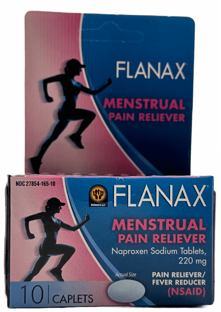 Flanax Menstrual Pain Reliever – 10 Caplets