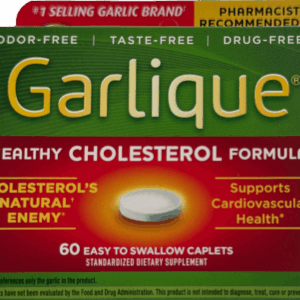 Garlique Healthy Cholesteol Formula – 60 Caplets