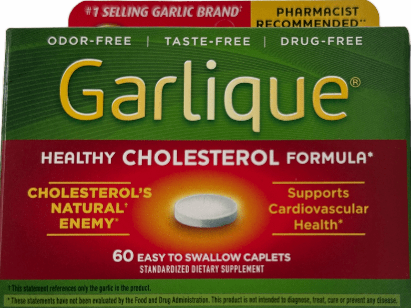 Garlique Healthy Cholesteol Formula – 60 Caplets