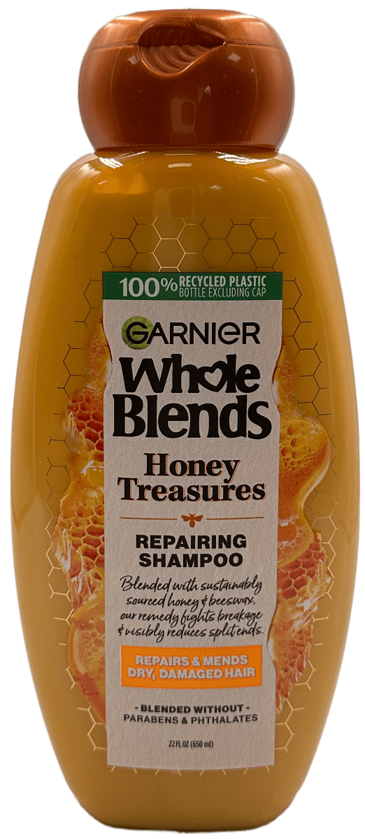 Garnier Whole Blends Repairing Shampoo – Honey Treasures – 22 FL OZ