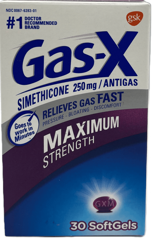 Gas-X Maximum Strength Softgels For Gas Relief- 30 Ct