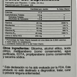 Gelnorex Syrup Adults Vitamin Supplement – 4 FL OZ