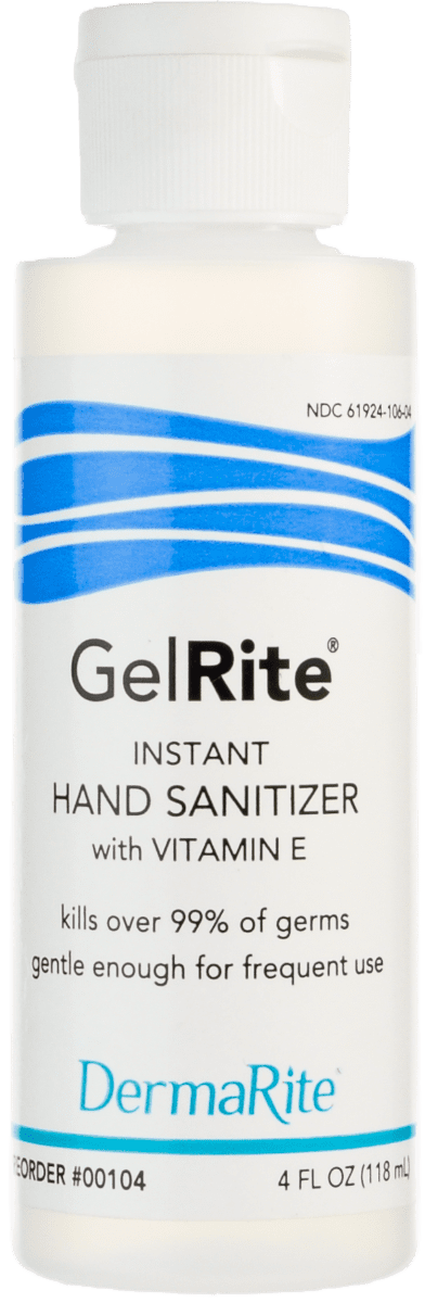 GelRite Instant Hand Sanitizer – Vitamin E – 4 Oz