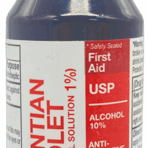 Gentian Violet Topical Solution 1% – 2 FL OZ