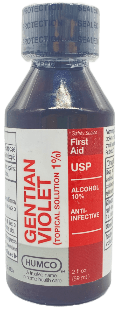 Gentian Violet Topical Solution 1% – 2 FL OZ