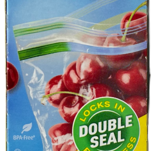 Glad – Storage Zipper Bags – Quart – 25 Count