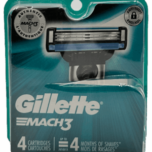 Gillette – Mach 3 – 4 Cartridges