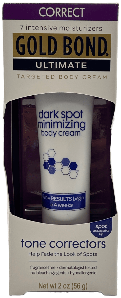 Gold Bond Ultimate – Dark Spot Minimizing Body Cream – 2 OZ