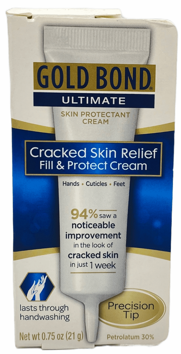 Gold Bond Ultimate – Cracked Skin Relief Fill & Protect Cream – 0.75 OZ
