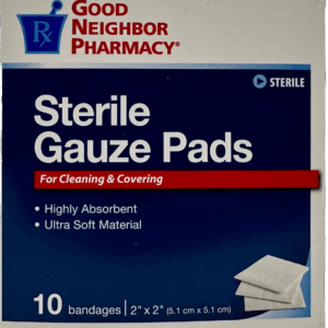 Good Neighbor Pharmacy – Sterile Gauze Pads – 2×2 – 10 Ct