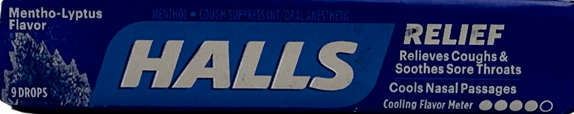Halls Relief Mentho-Lyptus Cough Drops – 9Ct