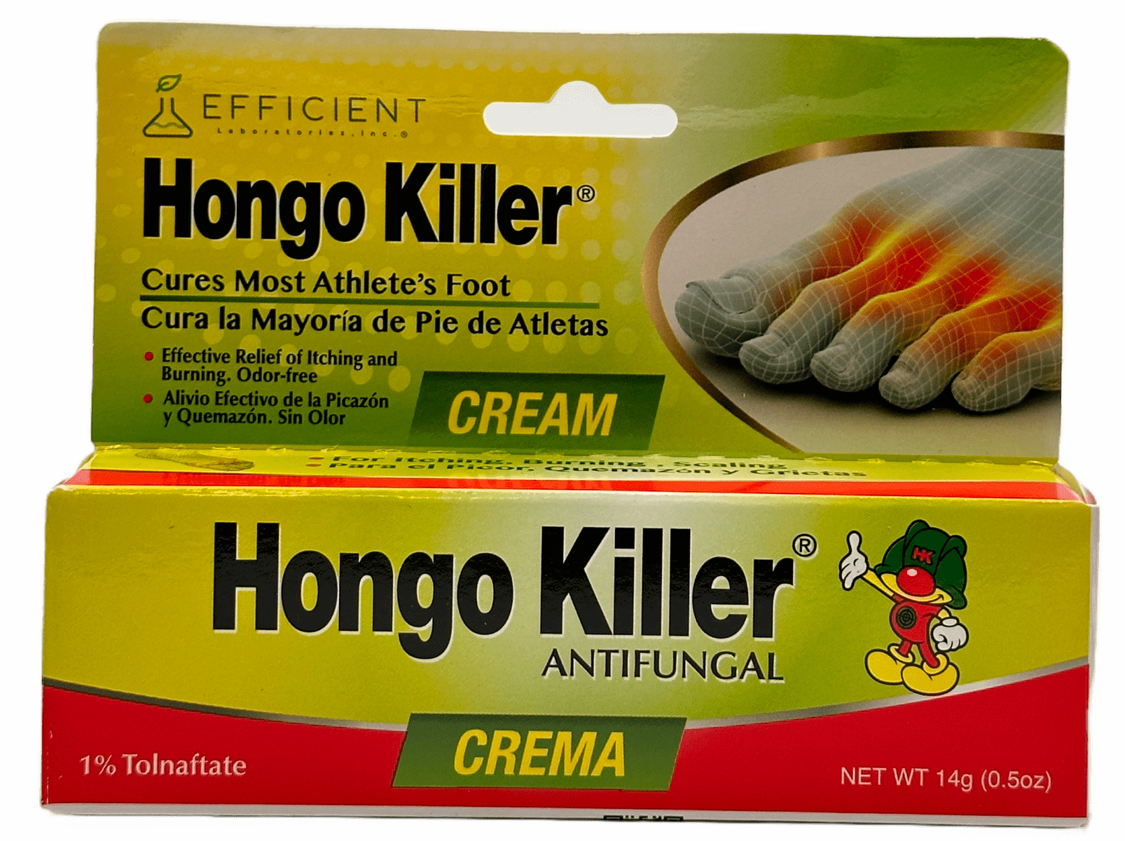 Hongo Killer – Antifungal Cream – 0.5 OZ
