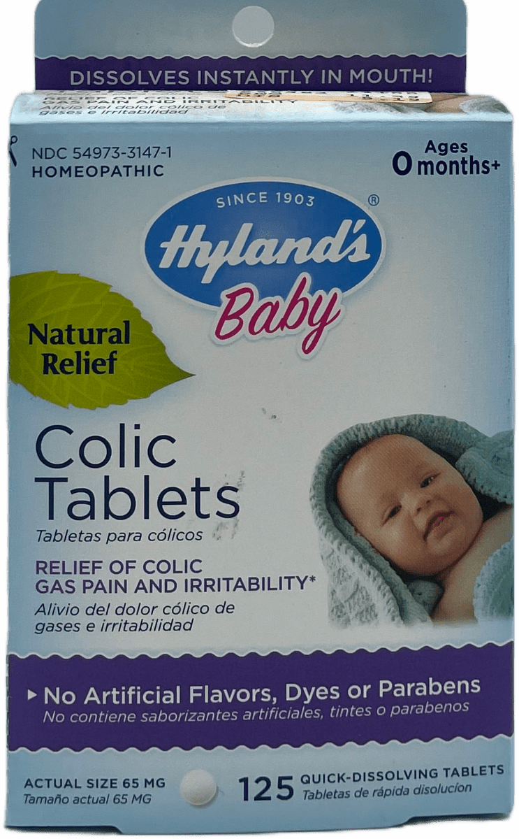 Hyland’s Baby – Colic Quick-Dissolving Tablets – 125 Ct