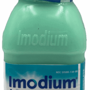 Imodium – Anti Diarrheal Oral Solution – Mint Flavor – 8 FL OZ