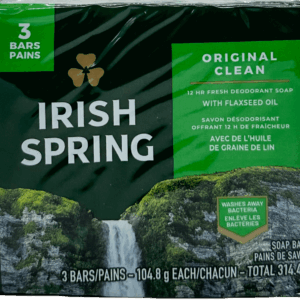 Irish Spring – Original Clean With Flaxseed Oil – 3 Ct