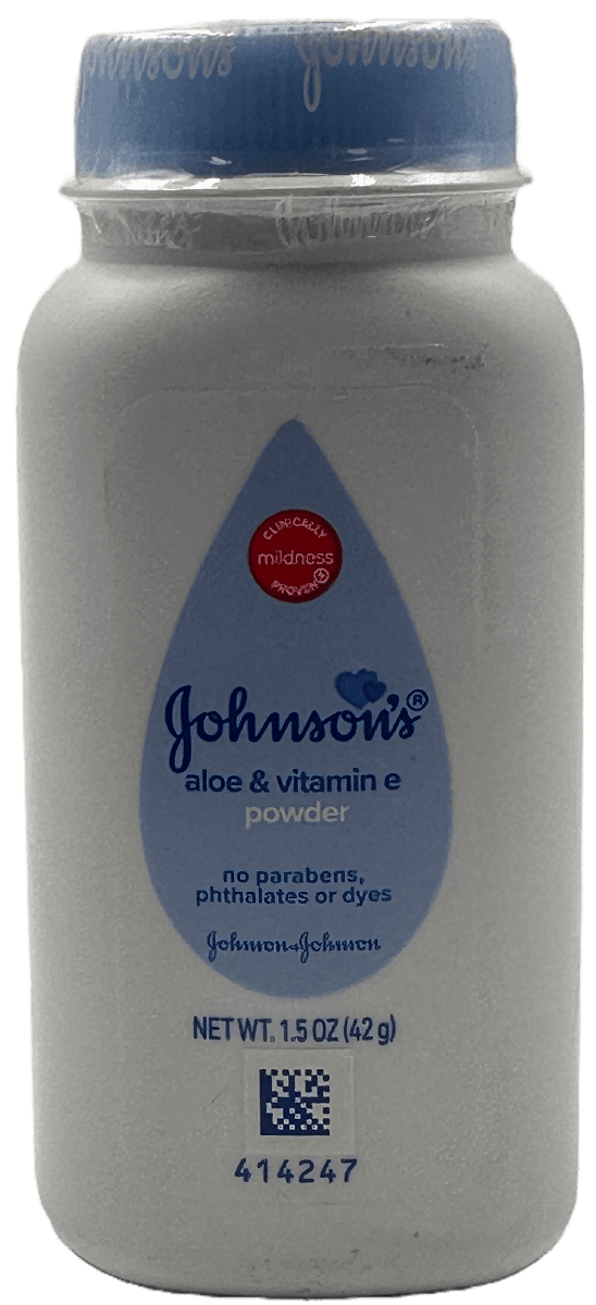 Johnson’s Aloe & Vitamin E Powder – 1.5 OZ
