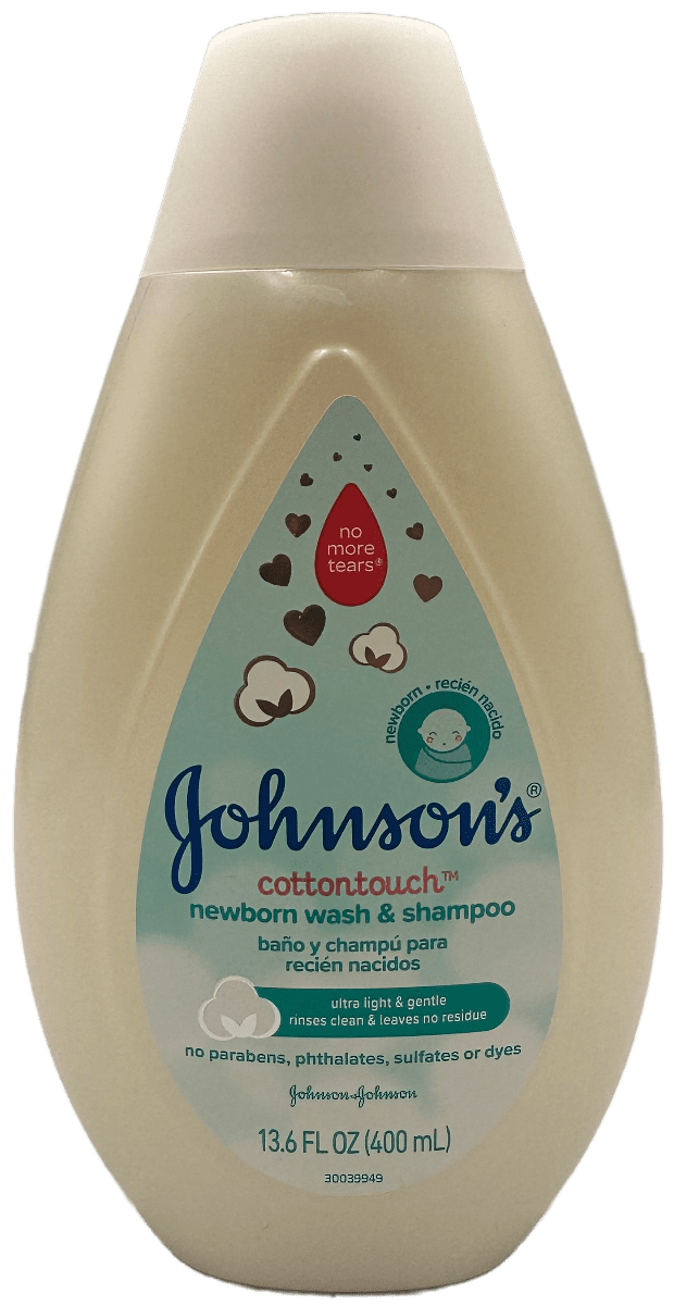 Johnson’s Cottontouch Newborn Wash & Shampoo – 13.6 FL OZ