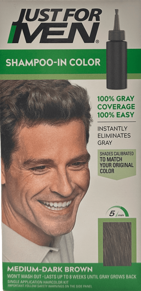 Just for Men – Shampoo-In Color – Medium Dark Brown