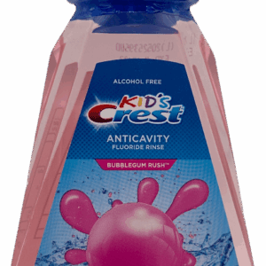 Kids Crest Anticavity Fluoride Rinse – Bubblegum Rush – 16.9 FL OZ
