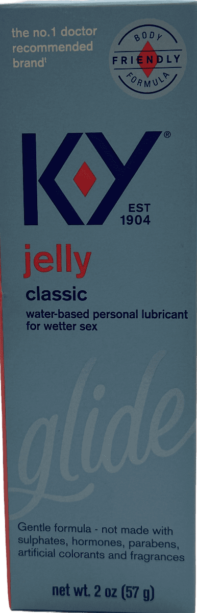 KY – Jelly Classic – Lubricant – 2 FL Oz