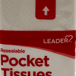 Leader Pocket Tissues – 15 Two Ply Tissues