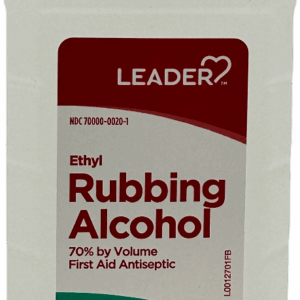 Leader Ethyl Rubbing Alcohol 70% – 16 FL OZ
