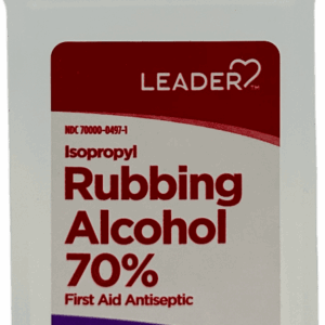Leader Isopropyl Rubbing Alcohol 70% – 16 FL OZ