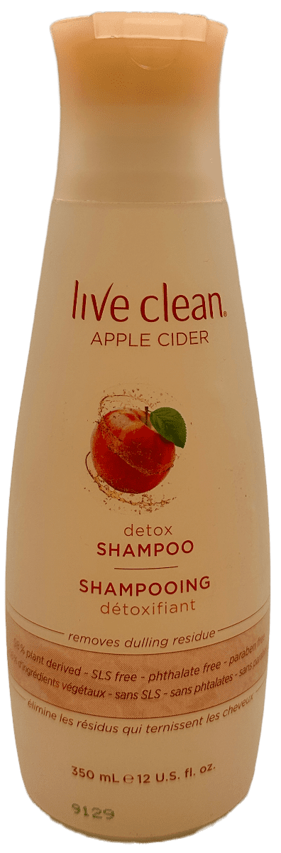 Live Clean Detox Shampoo – Apple Cider – 12 FL OZ