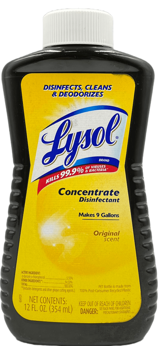 Lysol Concentrate Disinfectant – Original Scent – 12 FL OZ (354 mL)