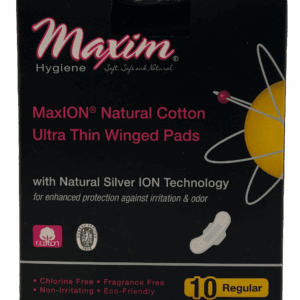 Maxim Ultra Thin Winged Pads – 10 Pads