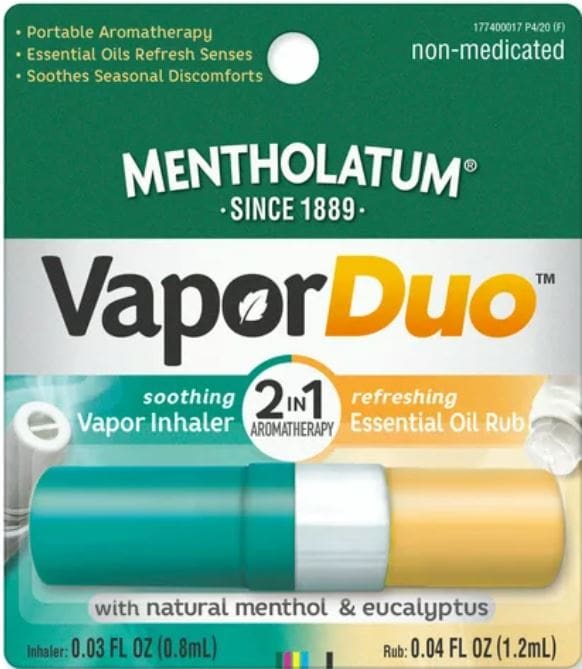 Mentholatum 2 In 1 Aromatherapy – 0.07 FL OZ