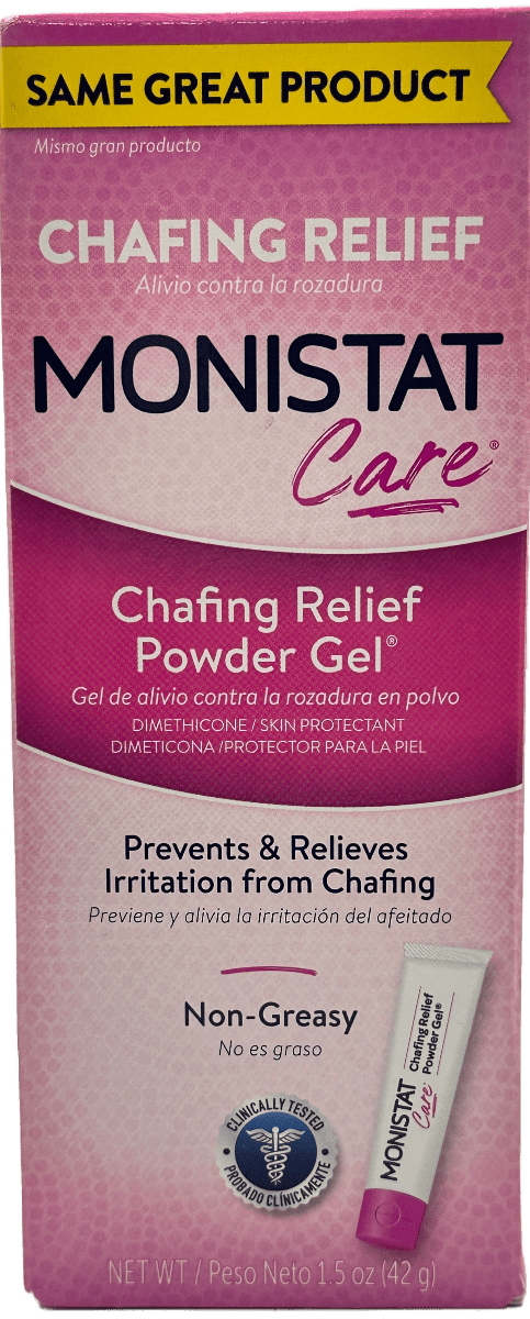 Monistat Care Chafing Relief Powder Gel – 1.5 OZ