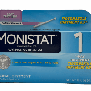 Monistat – Antifungal Vaginal Tioconazole Ointment 6.5 % – 0.16 OZ