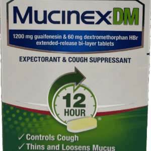 Mucinex DM – Expectorant & Cough Suppressant ER Tablets – 14 Ct
