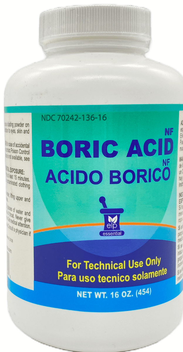 Boric Acid NF – 16 OZ