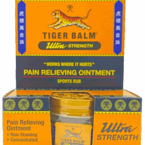 Tiger Balm Pain Relieving Ointment – Ultra Strength – 0.63 OZ
