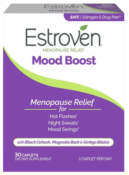 Estroven Mood Boost – Menopause Relief – 30 Caplets
