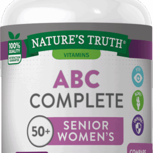 Nature’s Truth ABC Complete 50+ Senior Women’s Multivitamin – 100 Coated Caplets