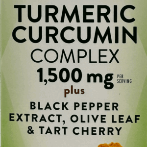 Nature’s Truth Advanced Turmeric Curcumin Complex 1500mg – 60 Capsules