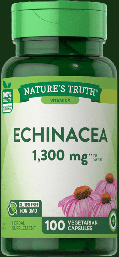 Nature’s Truth Echinacea 1300mg  – 100 Capsules