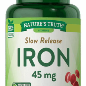 Nature’s Truth Iron 45 mg – 60 Coated Tablets