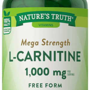 Nature’s Truth L-Carnitine Mega Strength 1,000mg – 60 Quick Release Capsules